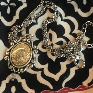 Brighton Guardian Angel Necklace.  Great chain!💕